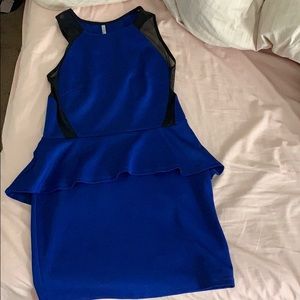 Blue dress